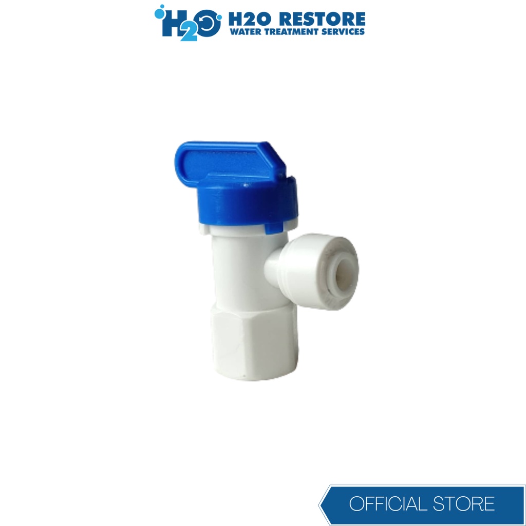 Reverse Osmosis Fittings Bladder Tank Valve Tube Diameter 1/4