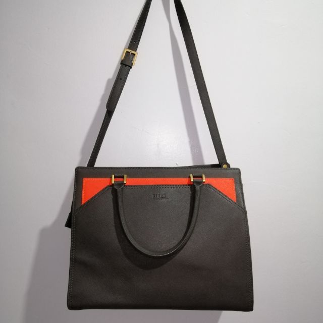 Black Martine Sitbon 2way bag - Everything for HERS