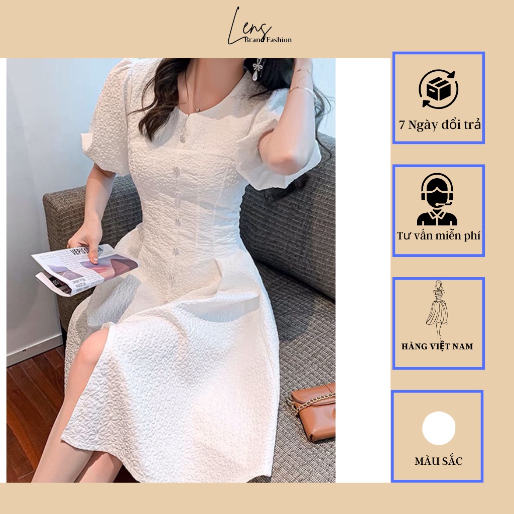 Office dress LENS long shape split flaps in white horizontal pillow ...