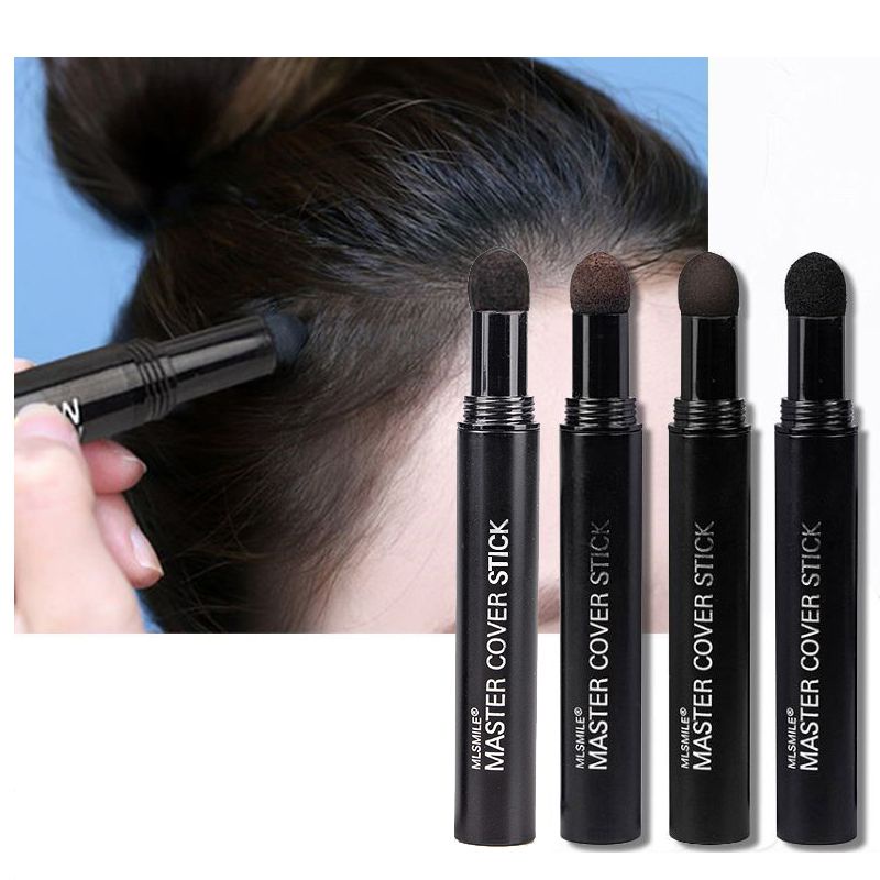 Hairline Concealer Pen Control Hair Root Edge Instantly Cover Up Grey