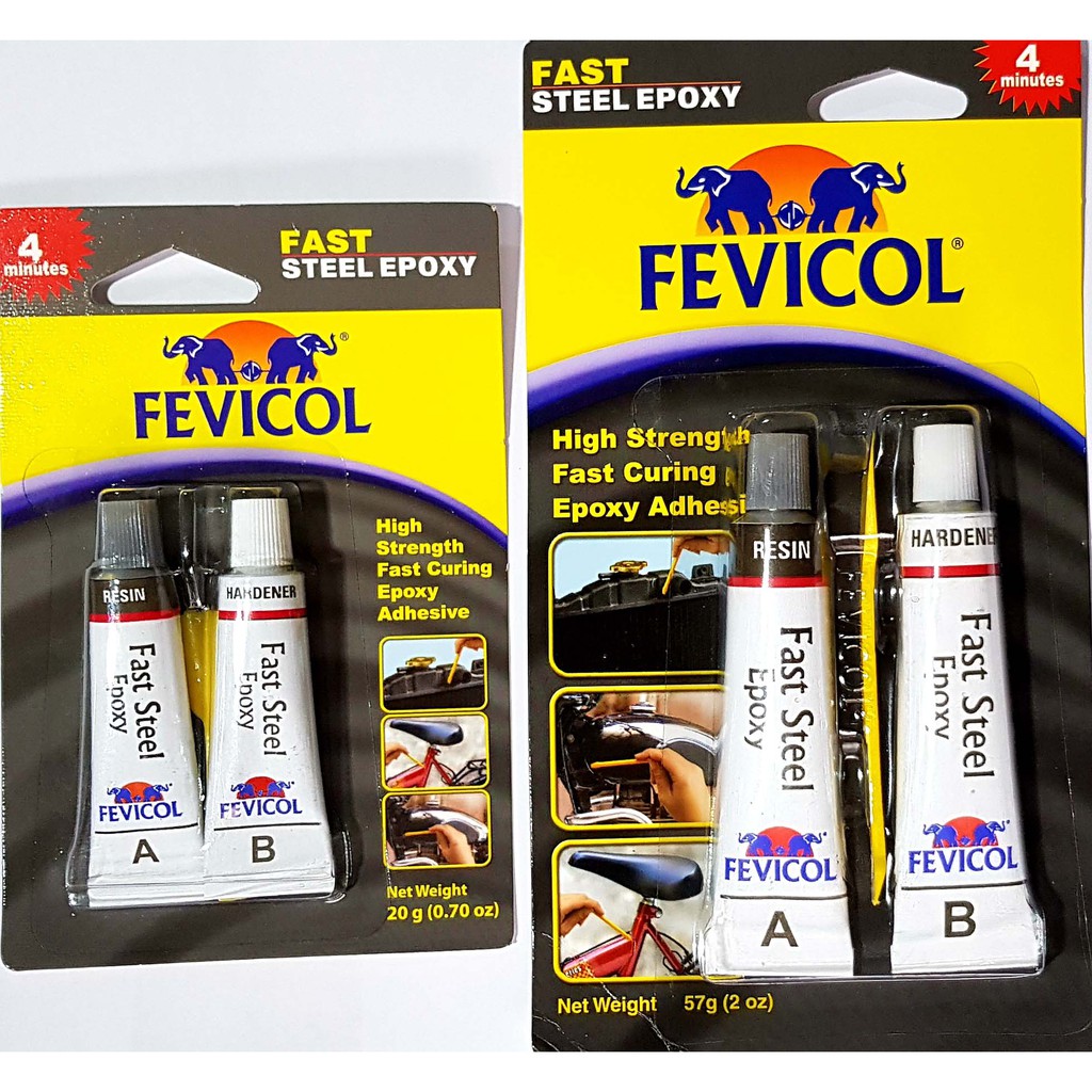 FEVICOL STEEL EPOXY ( 20 Grams x 2 BLISTER SETS ) Shopee Philippines