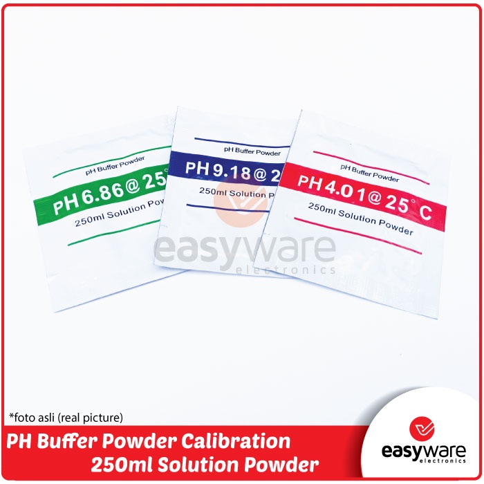 Ph Buffer Powder Calibration PH Calibration Powder 250ml Shopee
