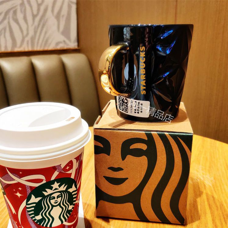 Starbucks Style Mug Ceramic Cup Couple Pair Coffee American Water