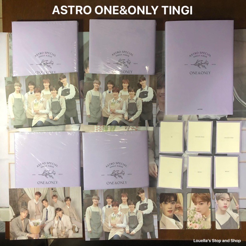 ASTRO Official One&Only Unsealed Album and Inclusions Tingi