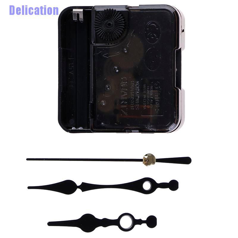 Delication☪ 1 Set Silent Quartz Clock Movement Mechanism Diy Kit ...