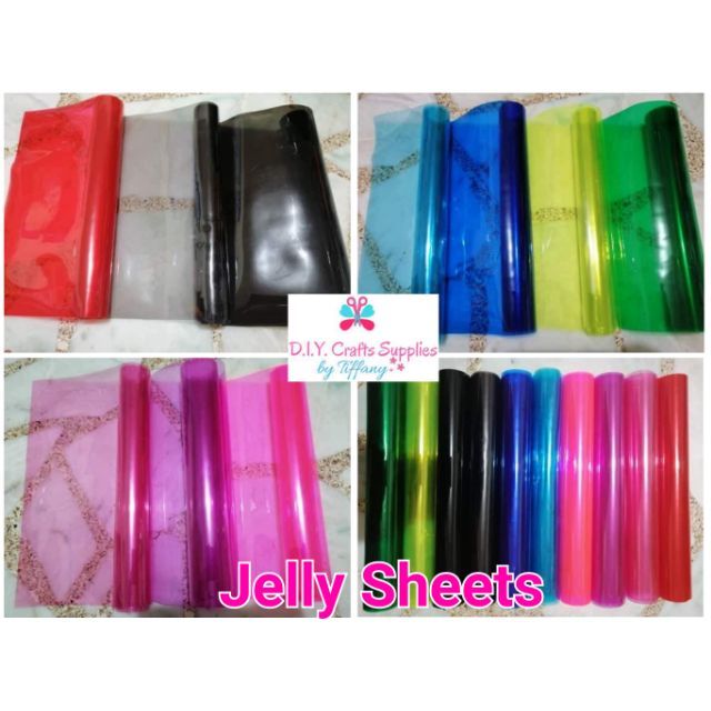 Jelly Sheets for bows and bags Shopee Philippines