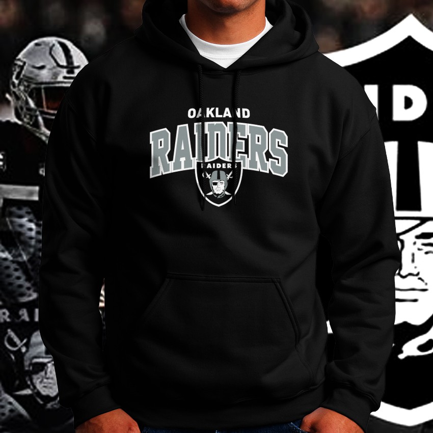 Raiders on sale hoodie mens