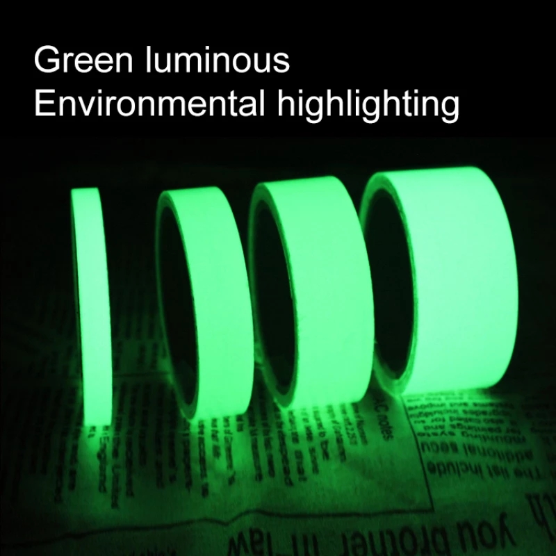 Luminous Night Self-adhesive Glow In The Dark Sticker Tape | Shopee ...