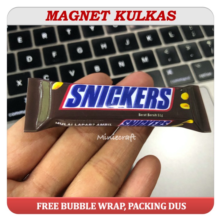 MINIATURE FRIDGE MAGNETS FOR SNICKERS PRODUCTS | Shopee Philippines
