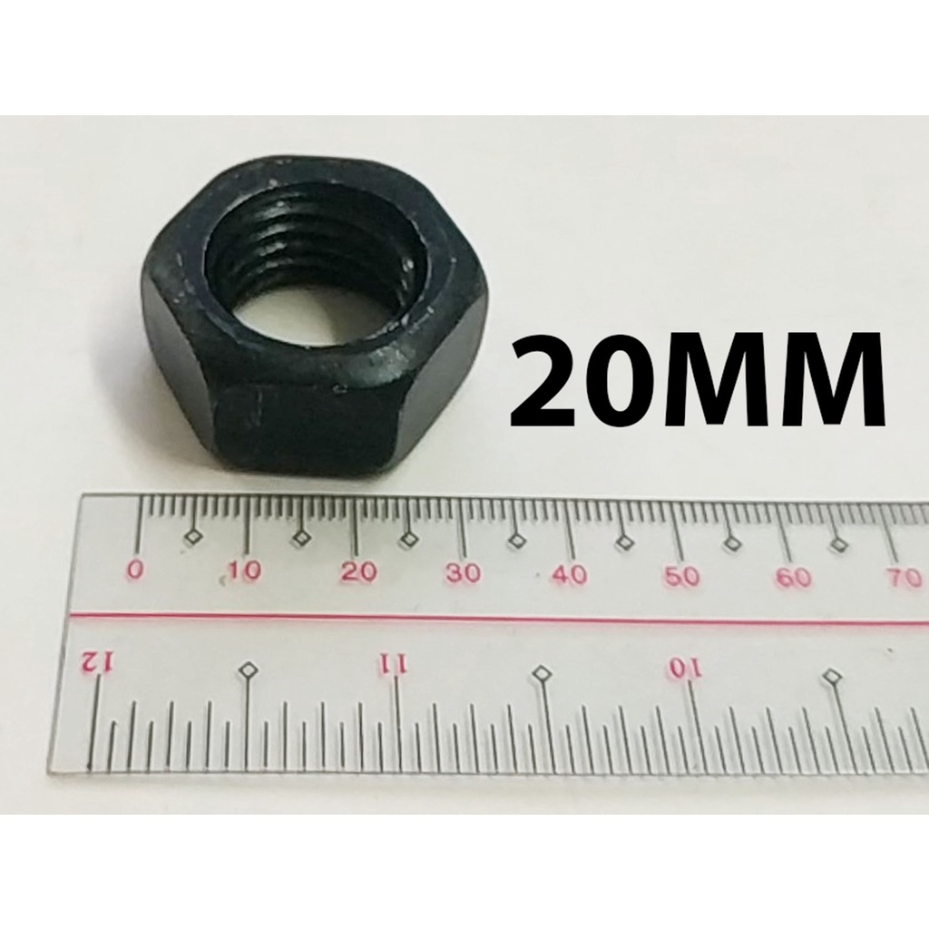 ( 20 PCS ) HT NUT 20MM === HI TENSILE HEXAGONAL NUT 20MM === 20 PIECES ...