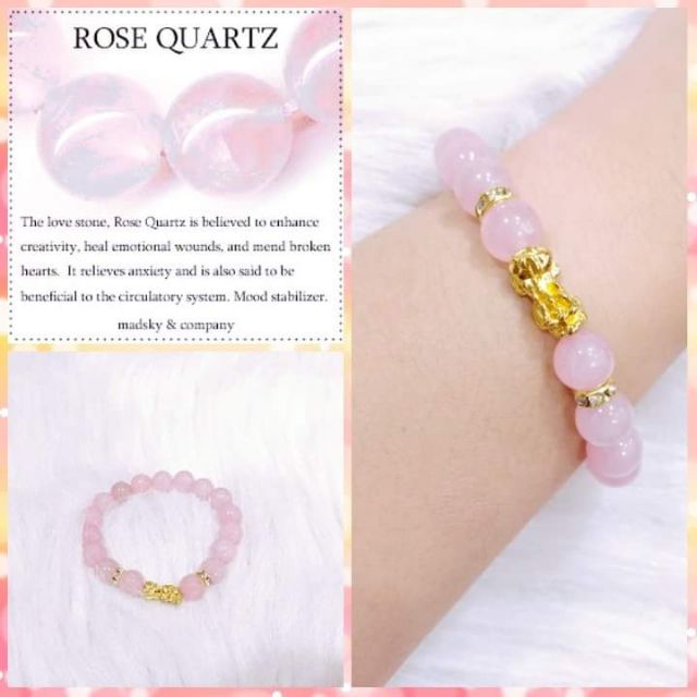 Pink piyao shop bracelet meaning