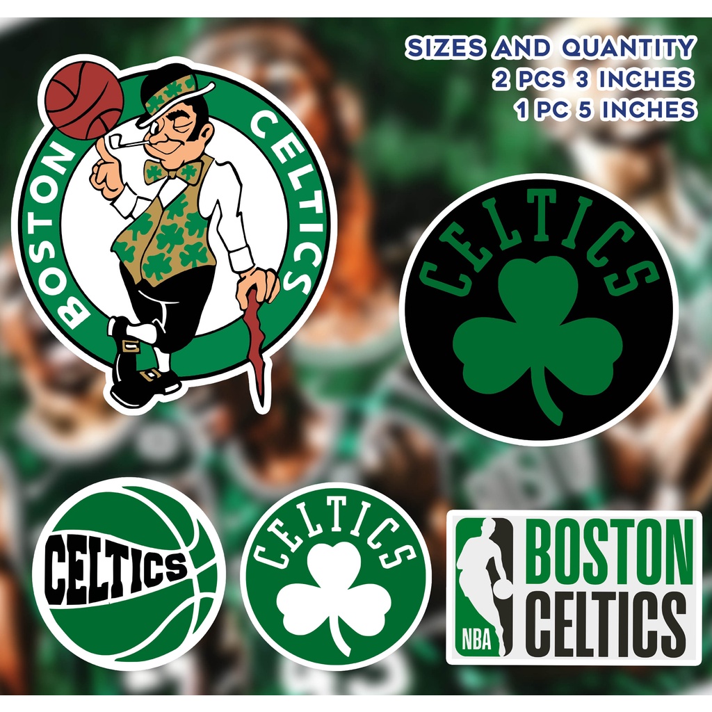 Celtics Outdoor Sticker Boston Celtics Decal Celtics Car Sticker