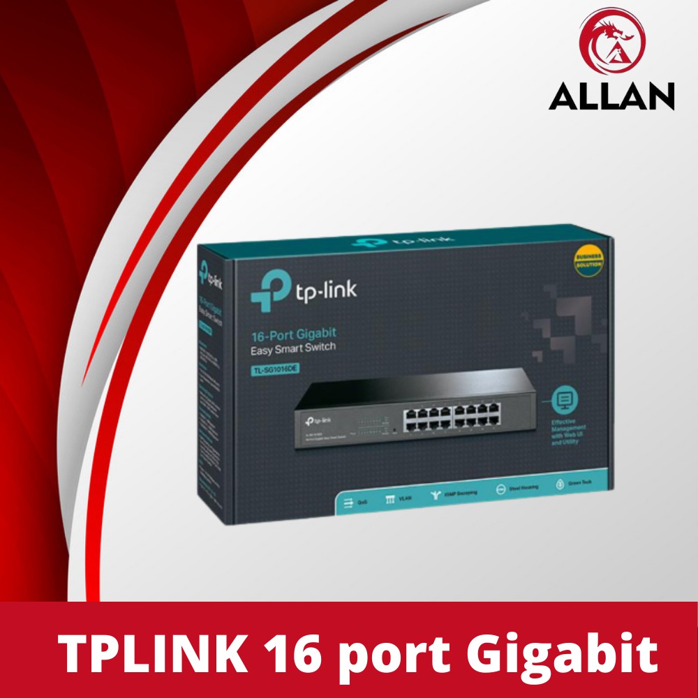 TL-SG1016D Switch Gigabit 16-Port for Business