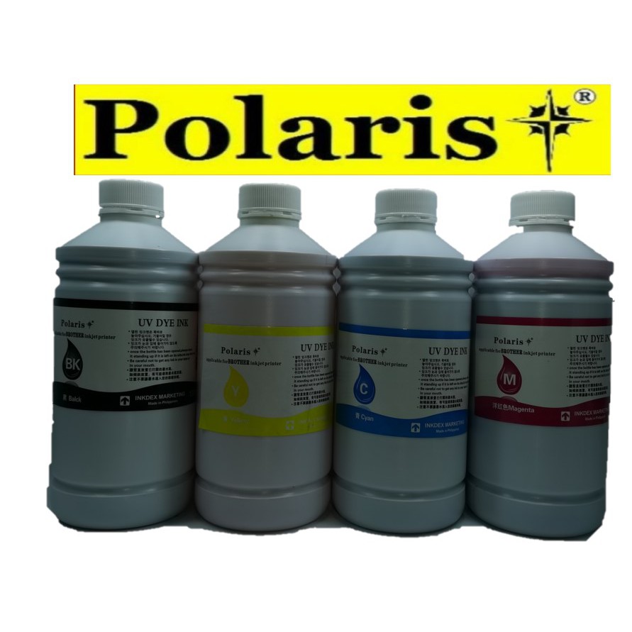 Compatible Brother refill ink 1 LITER, Polaris photo quality UV dye Ink ...