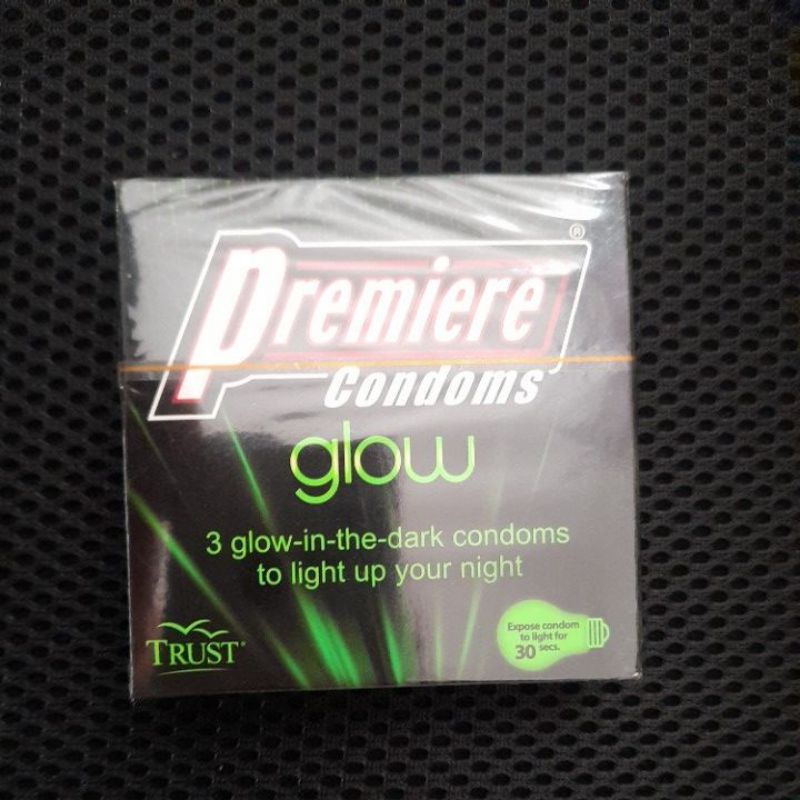 Premiere Condom Ultra Thin Dotted Watermelon Glow Nice Tight Cruise