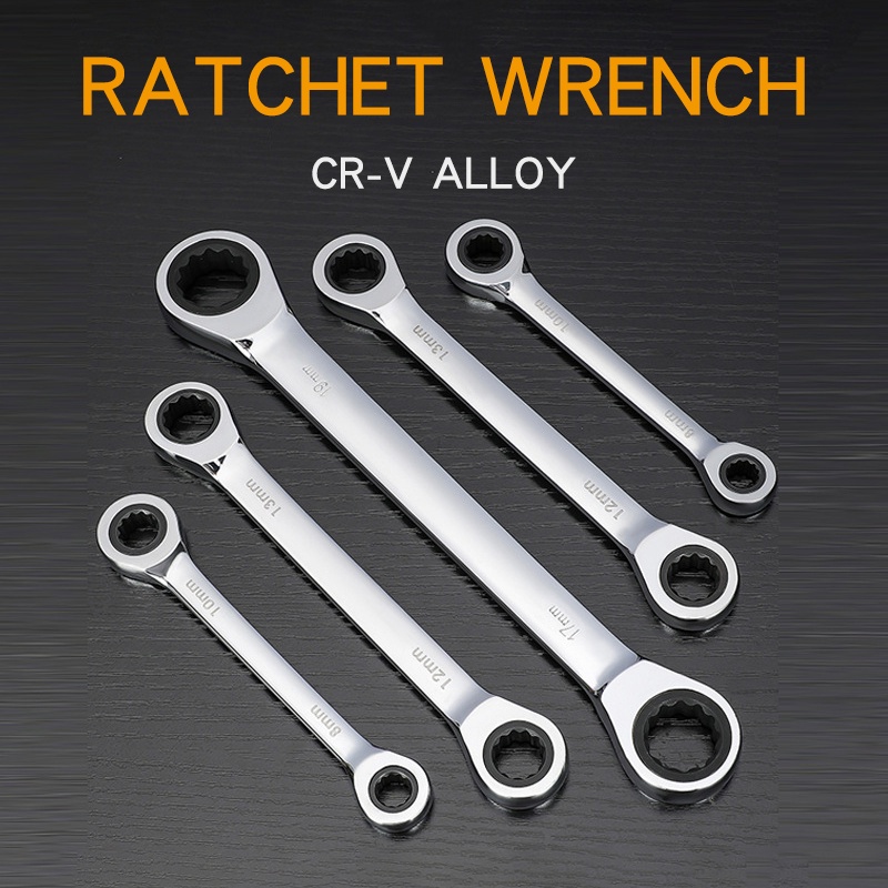 CRV rachet wrench tool set 8/9/10/11/12/13/14/15/16/17/18/19/22/24