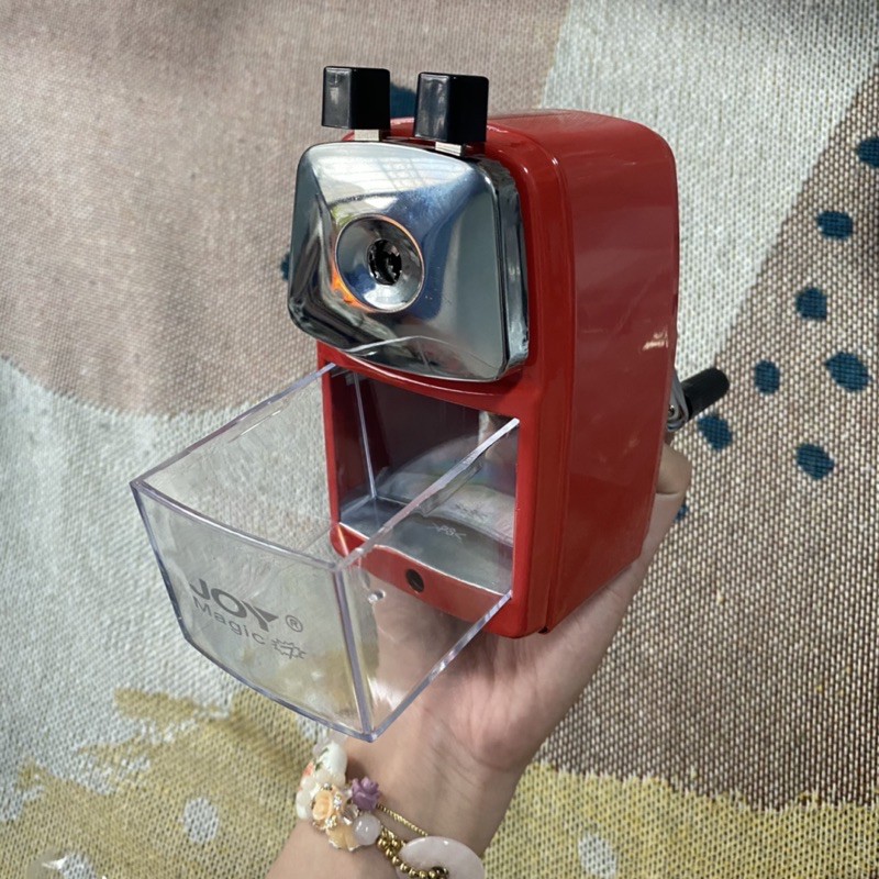 Joy Pencil Sharpener Heavy Duty Sharpener Desktop Pencil Sharpener