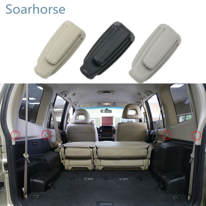 Rear Safe Belt Clip Belt Holder For Mitsubishi Pajero Montero V97 V95 ...