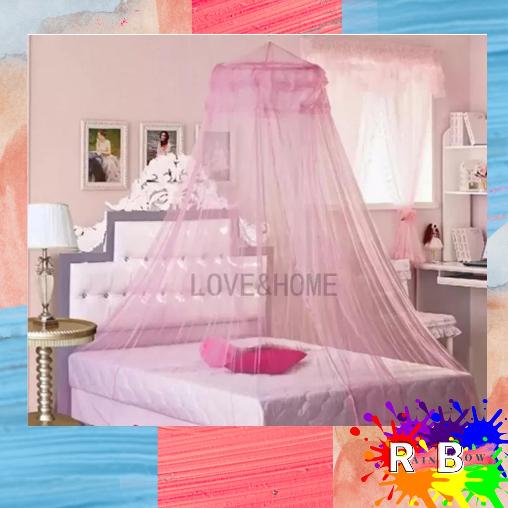 2022Rainbow Mosquito Net Bed Canopy Shopee Philippines