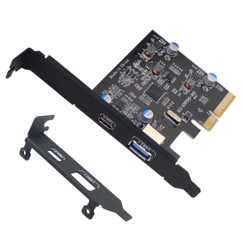 Pci E Pci Express To Usb Gen Gbps Hub Type A And Type C Port Pcie Expansion Adapter