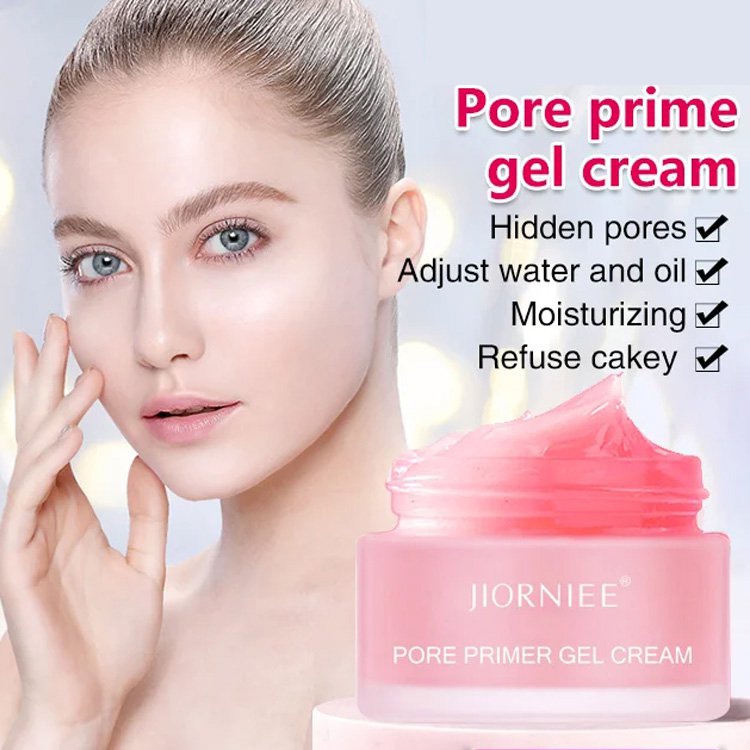JIORNIEE Pore Primer Gel Cream 30g Invisible Face Pores Oil Control Primer Make Up Base Pore