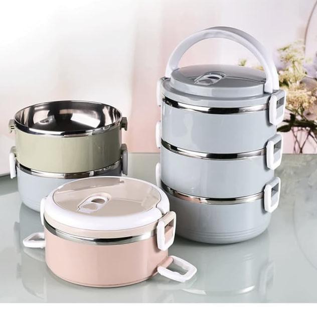 Very good..!! RANTANG DINING PLACE 3 LAYERS AND 4 LAYERS Plain Luch Box ...