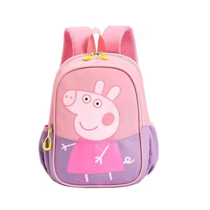 peppa pig bag pepa Children's Schoolbag Kindergarten Boys Girls Baby