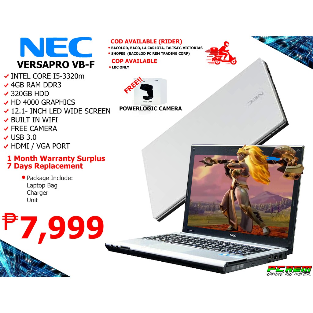 NEC VersaPro VB-F - ノートパソコン