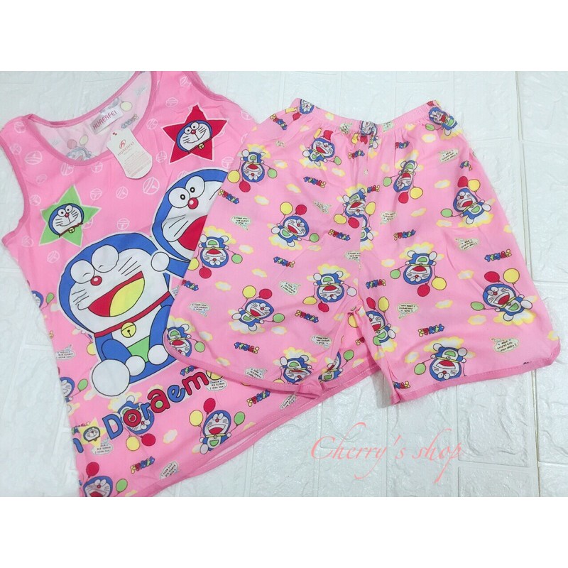 PINK DORAEMON PAJAMA | Shopee Philippines