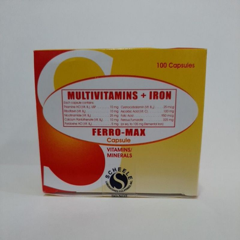 MULTIVITAMINS+IRON (ENERFLOW) Shopee Philippines
