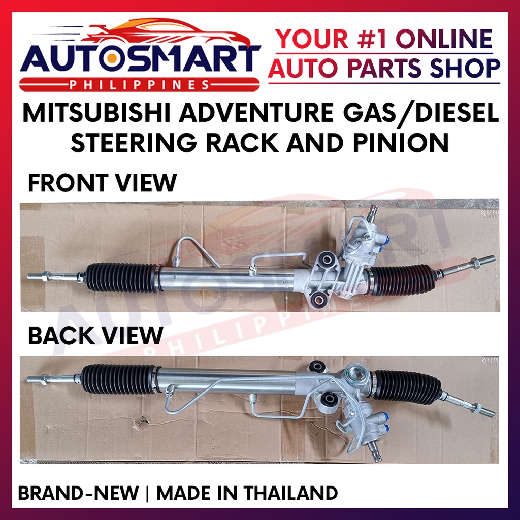 Mitsubishi Adventure Gas/Diesel 1997-2016 Steering Rack and Pinion ...