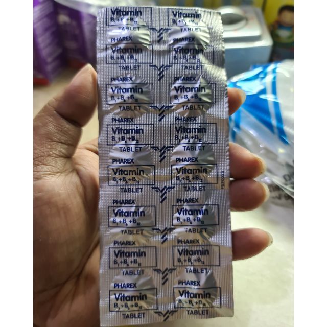 Pharex Vitamin B complex 10's Shopee Philippines