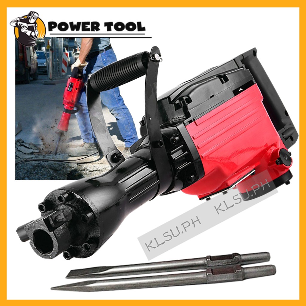 Heavy Duty Electric Demolition Jack hammer Concrete Breaker W/Case