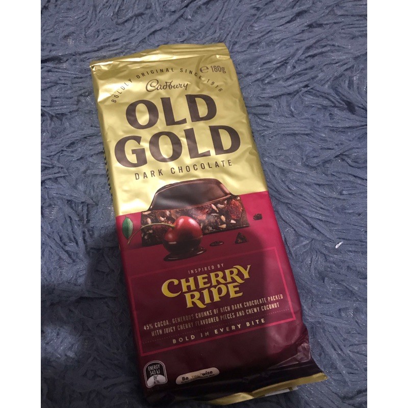 Cadbury Old Gold Cherry Ripe | Shopee Philippines