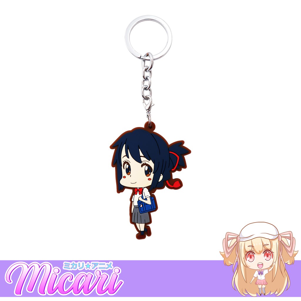 Micari Kimi no Nawa Your Name Anime Rubber Keychain Shopee Philippines