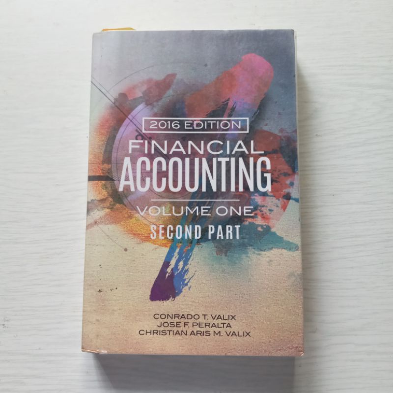 Accounting books: Basic Accounting, ParCor, Financial Accounting (Valix ...