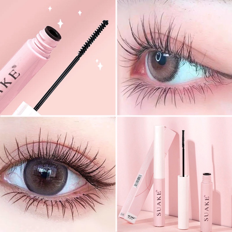 Mascara / clear roots, long, waterproof and sweatproof, no color fade, no blooming / student