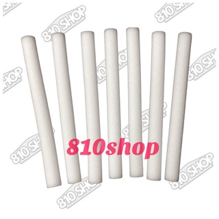 10 Pieces Blank White Cylinder Shape Styrofoam Foam Material for