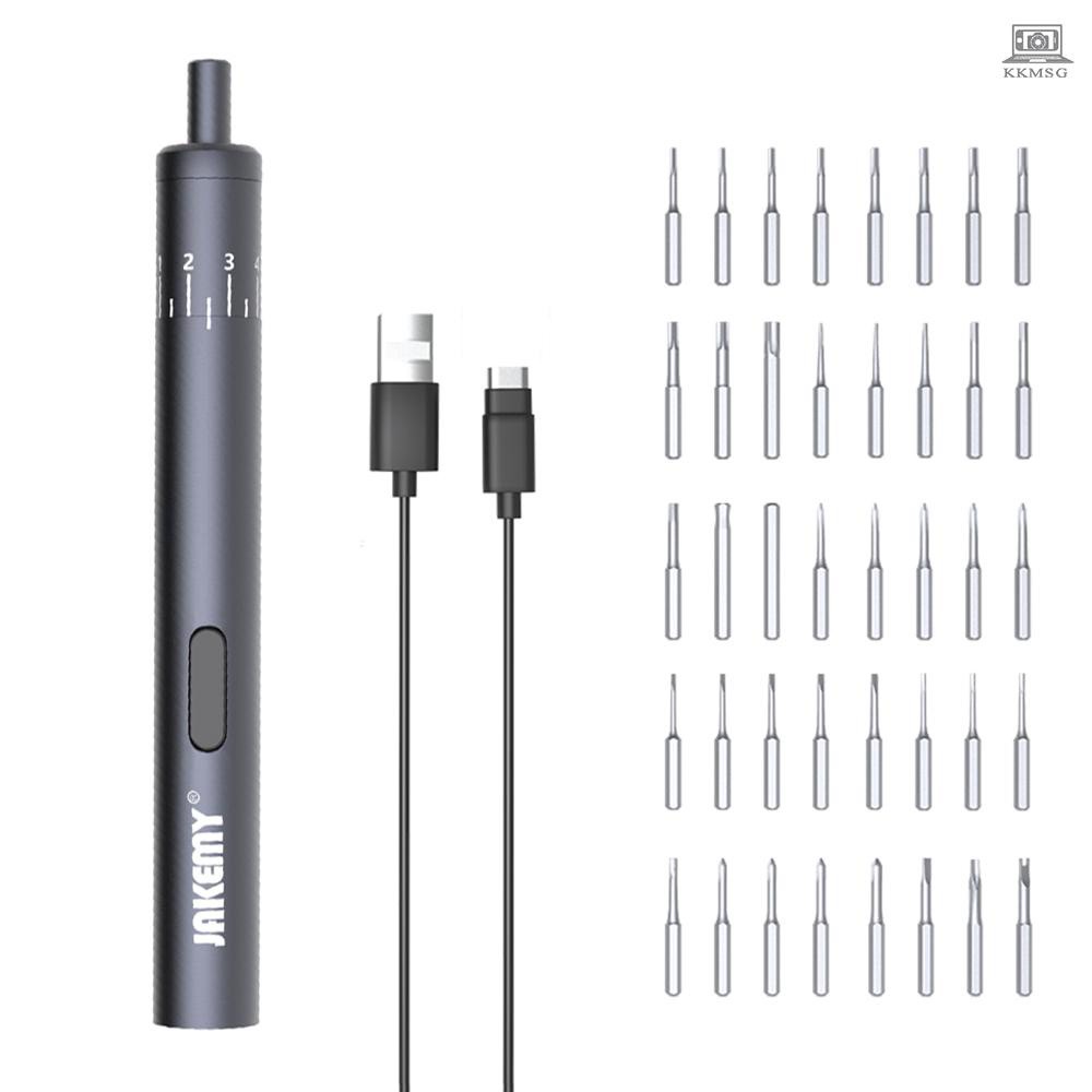 JAKEMY Electric Screwdriver Electric Screwdriver Set with 40pcs Bits