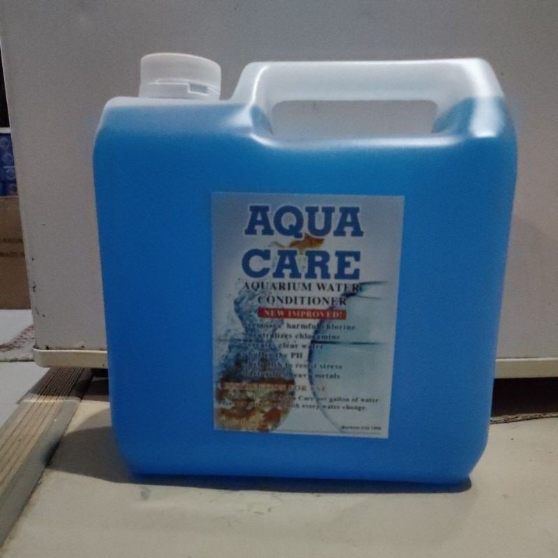 Aqua Care Aquarium Water Conditioner 1 Gallon Shopee Philippines