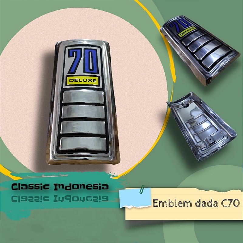 Chest Emblem HONDA C70 chest cover c70 honda emblem | Shopee Philippines