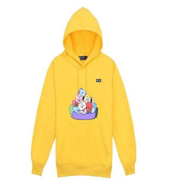 Bt21 Hoodie Jacket Unisex 