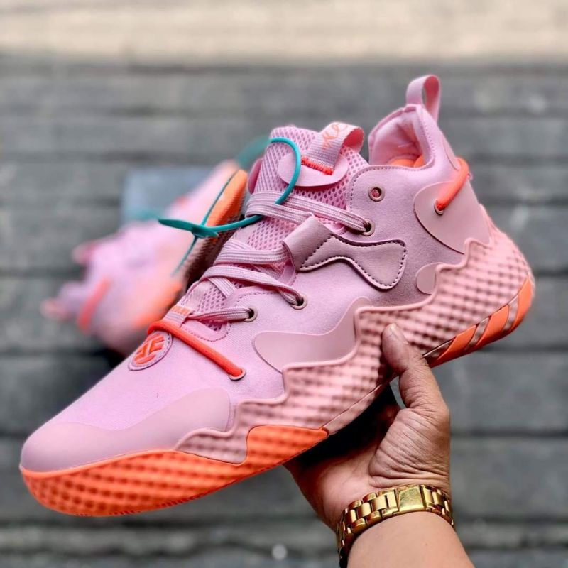 Harden Vol 6 Pink Colorway Men s Basketball Shoes Highest Quality Free Socks