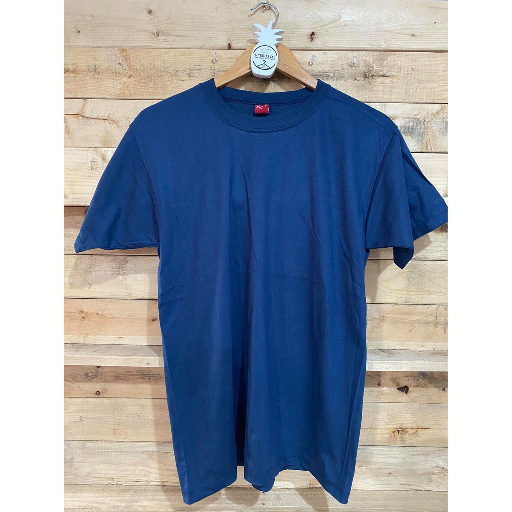 [SEYERTEES] Yalex ROUND Neck Red Label XS TO 5XL ROYAL Blue/MIDNIGHT ...