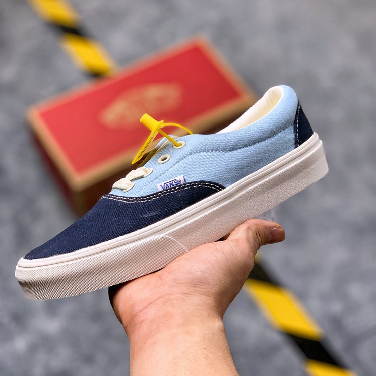 100% Original Vance x Vans Vault OG Era LX Blue Sneaker Shoes For Men&Women