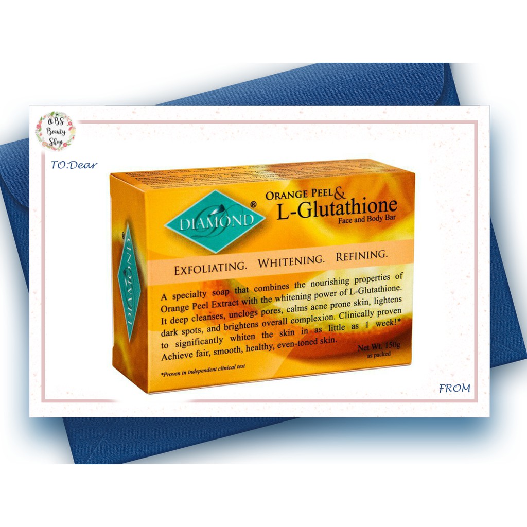 Diamond Orange Peel & L-Glutathione Soap