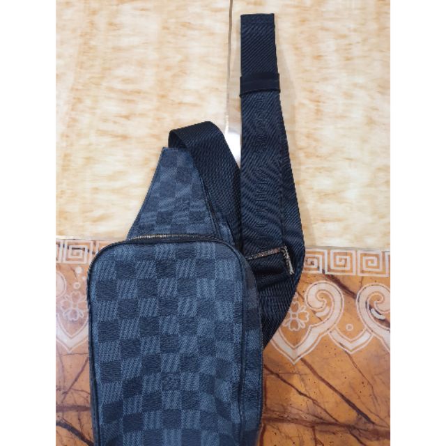 Preloved LV Geronimo Damier Black