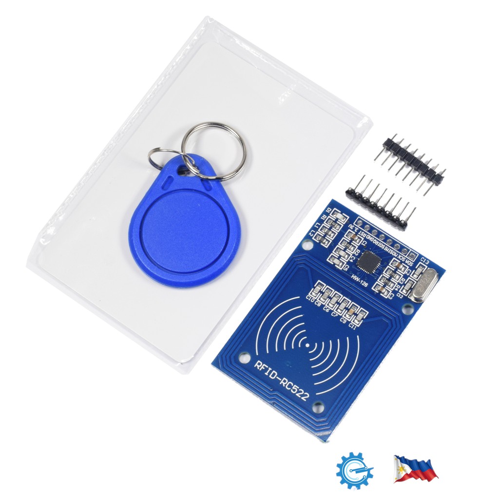 MFRC-522 RFID NFC Reader with card and tag | Shopee Philippines