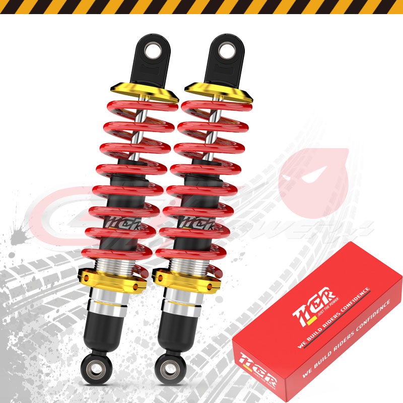 TTGR Rear Shock Set 280MM Set (2Pcs) XRM/WAVE/SMASH/SHOGUN/VEGA/CRYPTON ...