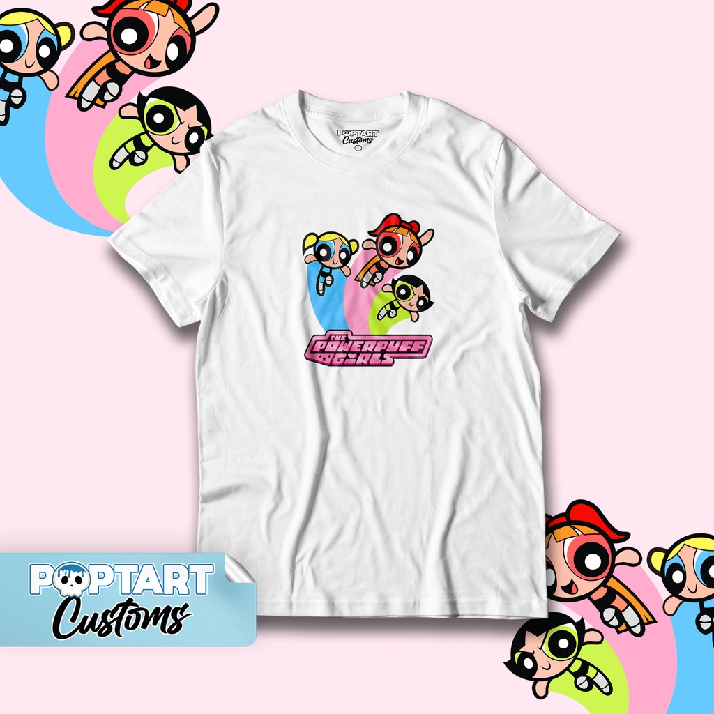 POWERPUFF GIRLS GRAPHIC TEES | POPTART CUSTOMS | Shopee Philippines